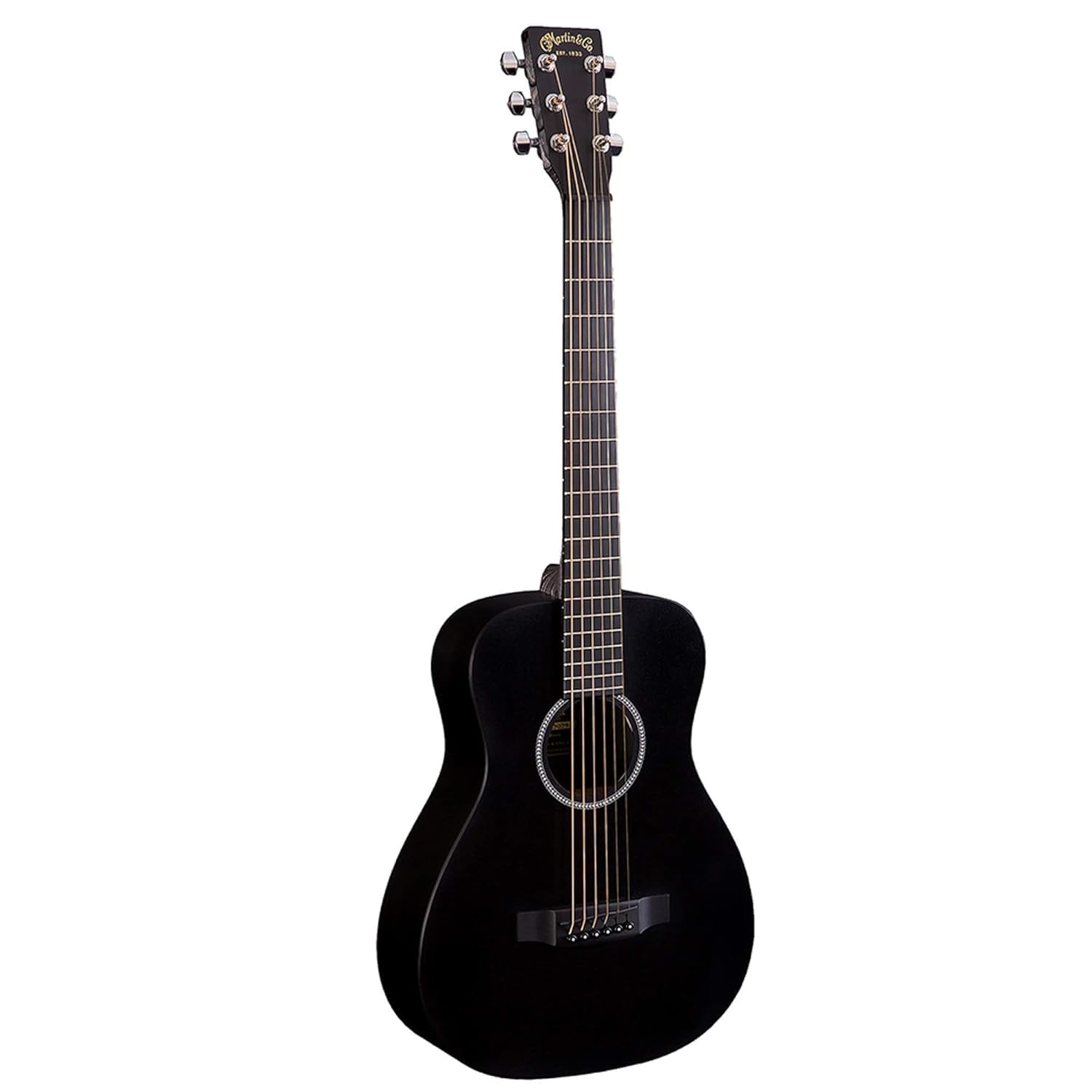 Martin LX1E Little Martin SPLX1E-BLK Acoustic-Electric Guitar With